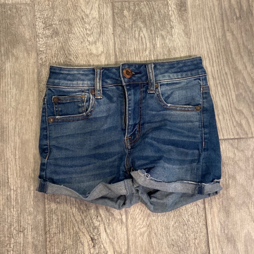 American eagle jean shorts